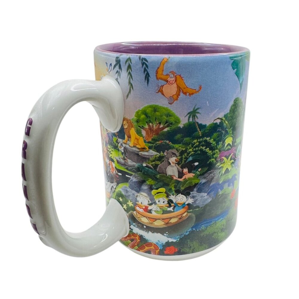 Disney Parks Mug Four Parks One World Characters 3D Granndma Ceramic Exclusive - Picture 4 of 9